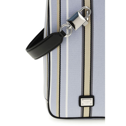 Bolso de mano Dolce & Gabbana de algodón azul