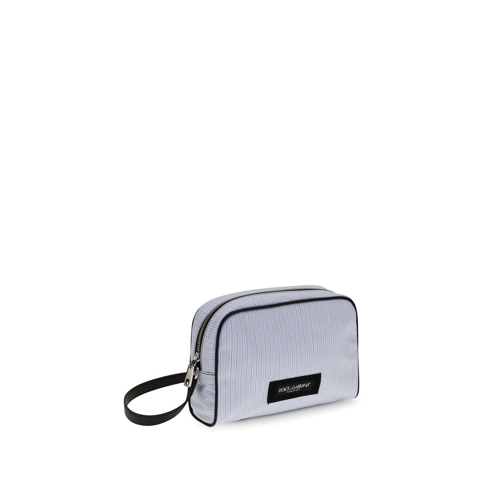 Bolso de mano Dolce & Gabbana de algodón azul