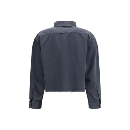 Miu Miu Gray Cotton Dress Shirt