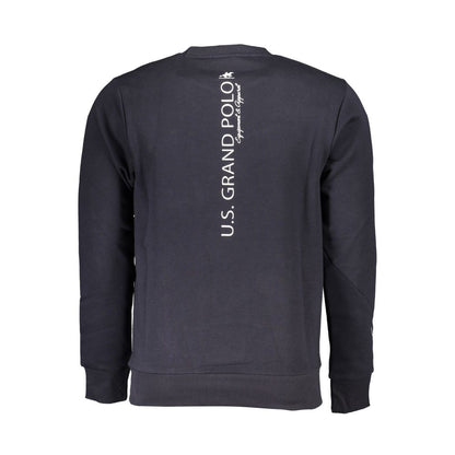 U.S. Grand Blue Cotton Men's Sweatshirt