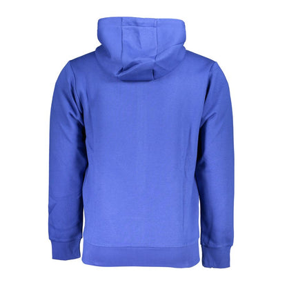 U.S. Grand Blue Cotton Men Hoodie