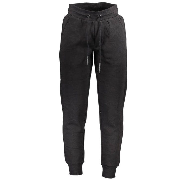 U.S. Grand Black Cotton Men's Trouser