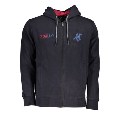U.S. Grand Blue Cotton Men's Hoodie