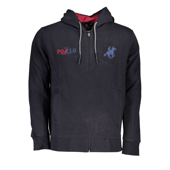 U.S. Grand Blue Cotton Men's Hoodie