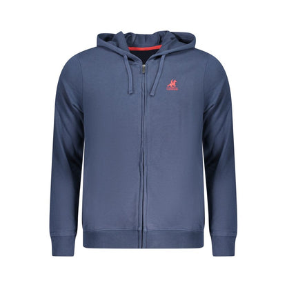 U.S. Grand Blue Cotton Men Sweatshirt