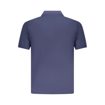 U.S. Grand Blu Cotton Men Polo