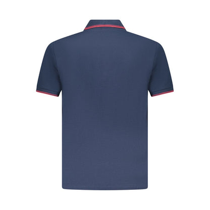 U.S. Grand Blue Cotton Mens Polo Shirt