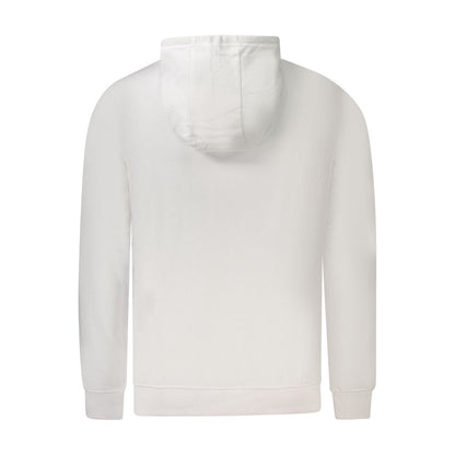 U.S. Grand White Cotton Men Sweatshirt