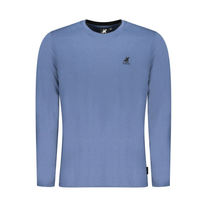 U.S. Grand Blu Cotton Men T-Shirt