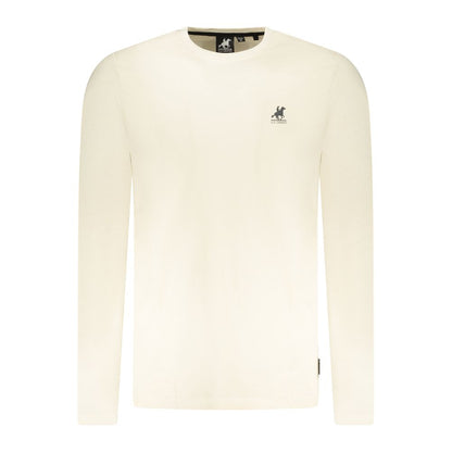 U.S. Grand Beige Cotton Men T-Shirt