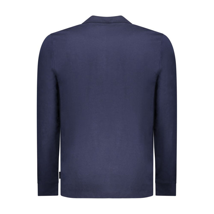 U.S. Grand Blu Cotton Men Polo