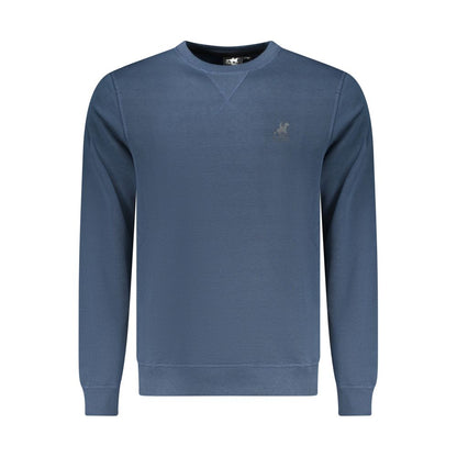 U.S. Grand Blue Polyester Men Sweatshirt