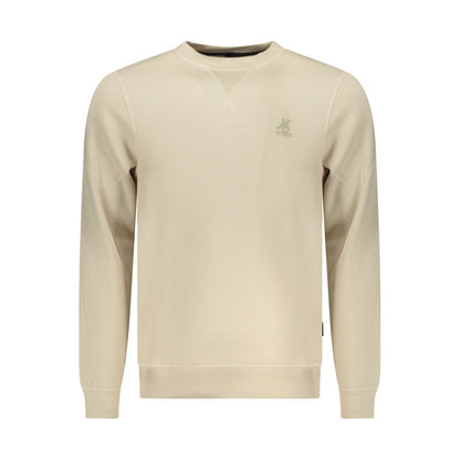 U.S. Grand Beige Polyester Men Sweatshirt
