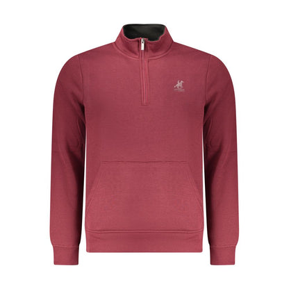U.S. Grand Red Polyester Mens Sweatshirt