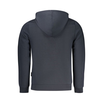 U.S. Grand Blue Cotton Men's Hoodie