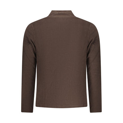 U.S. Grand Marrone Polyester Men Sweatshirt