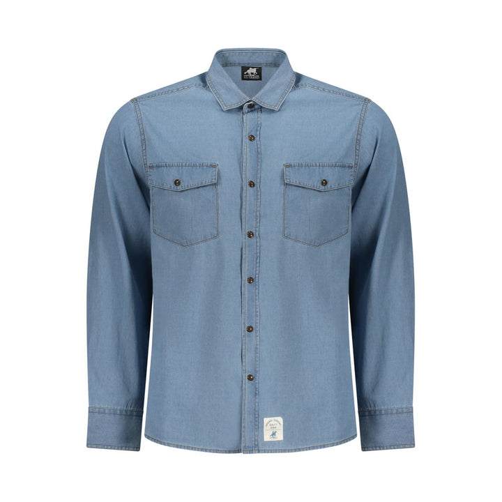 U.S. Grand Azzurro Cotton Mens Shirt