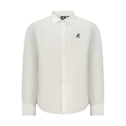 U.S. Grand Bianco Cotton Men Shirt