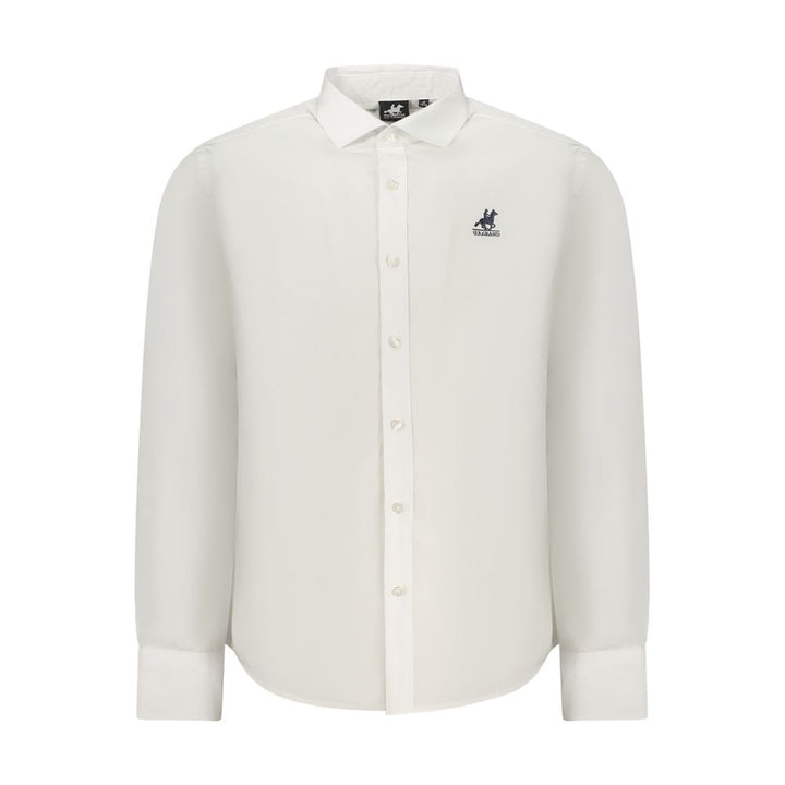 U.S. Grand Bianco Cotton Men Shirt