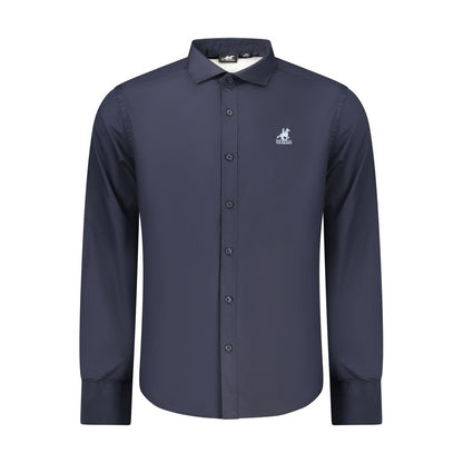 U.S. Grand Blue Cotton Men Shirt