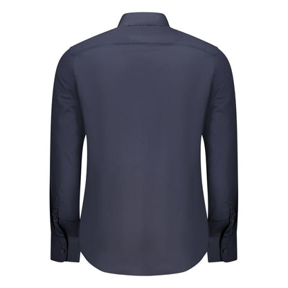 U.S. Grand Blue Cotton Men Shirt