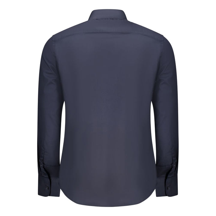 U.S. Grand Blue Cotton Men Shirt
