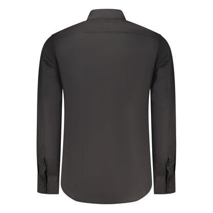 U.S. Grand Black Cotton Mens Shirt