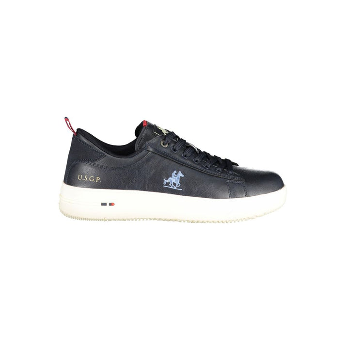 U.S. Grand Blue Polyester Men Sneaker