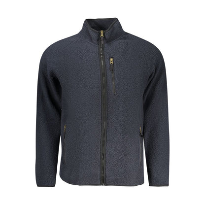 U.S. Grand Blu Polyester Men Sweatshirt