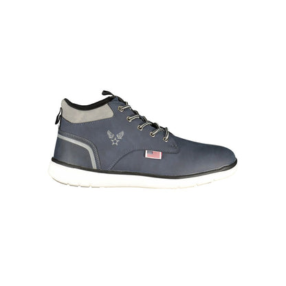 Avirex Blue Polyurethane Men Ankle Boot