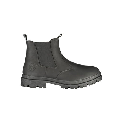 Avirex Nero Polyurethane Men's Ankle Boot
