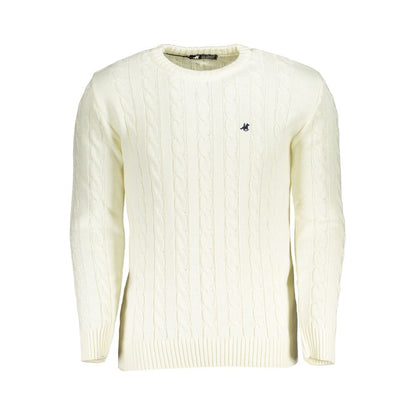 U.S. Grand Bianco Acrylic Men Sweater