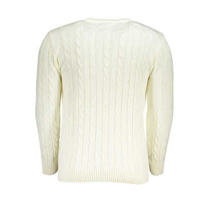 U.S. Grand Bianco Acrylic Men Sweater