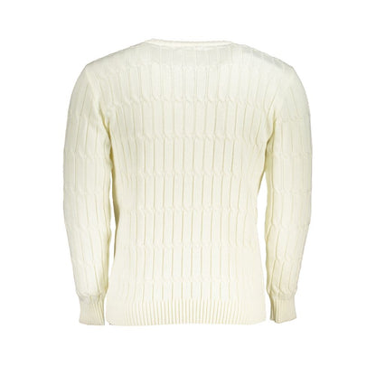 U.S. Grand Bianco Acrylic Men Sweater