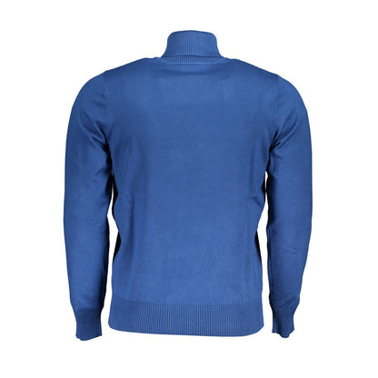 U.S. Grand Blue Viscose Men Sweater