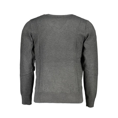 U.S. Grand Gray Viscosa Mens Sweater