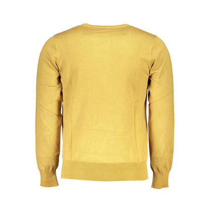 U.S. Grand Yellow Viscosa Men Sweater
