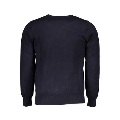 U.S. Grand Blue Viscose Men's Sweater