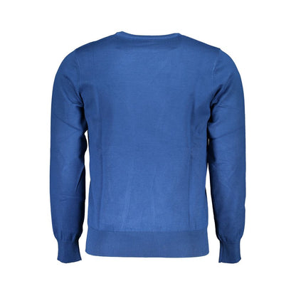 U.S. Grand Blue Viscosa Men's Sweater
