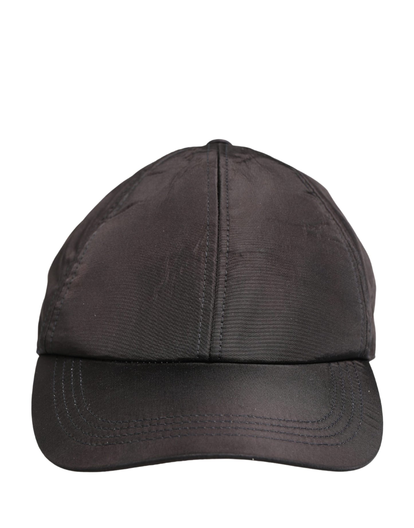 Dolce & Gabbana Men Black Cotton 6 Panels Baseball Cap Hat