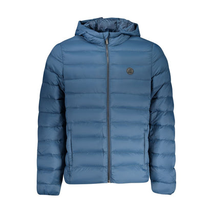 U.S. Grand Blue Polyester Men's Jacket