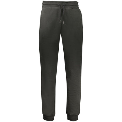 U.S. Grand Black Polyester Men's Sweatpant