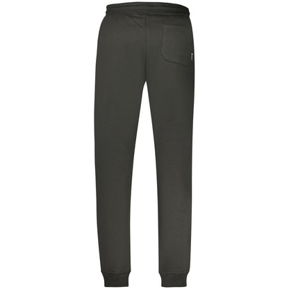 U.S. Grand Black Polyester Men's Sweatpant