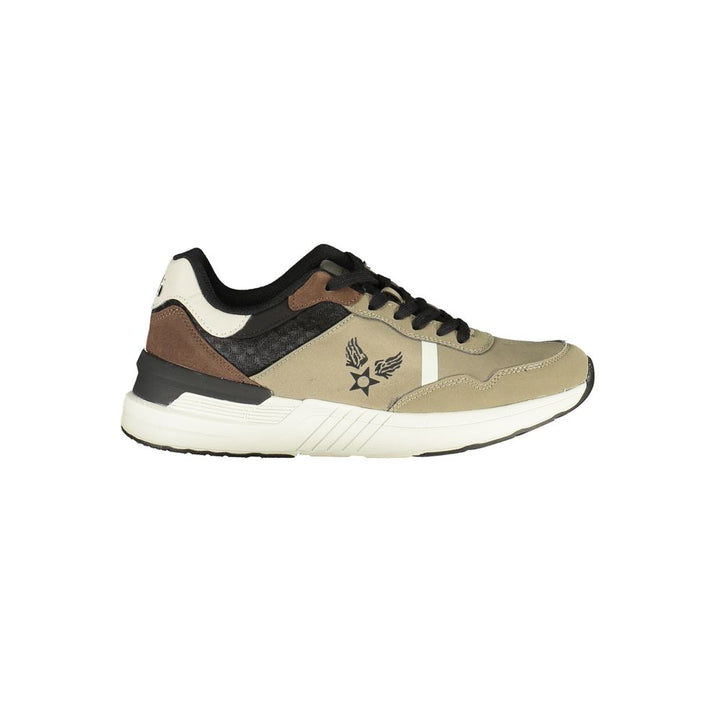 Avirex Verde Poliestere Men Sneaker