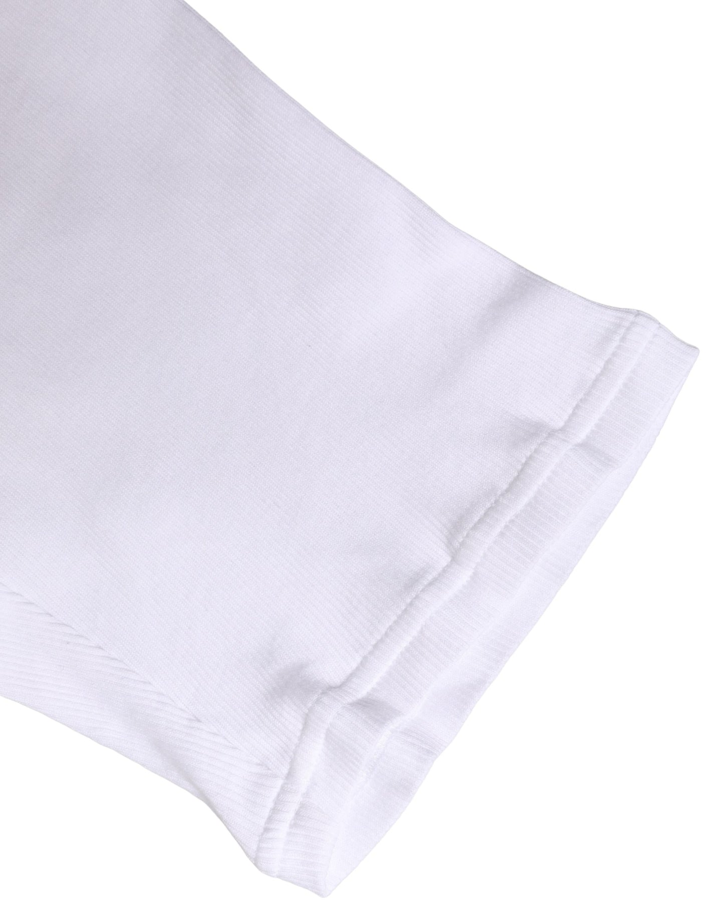 Dolce & Gabbana Caleçon Court Homme en Coton Blanc Sous-vêtement
