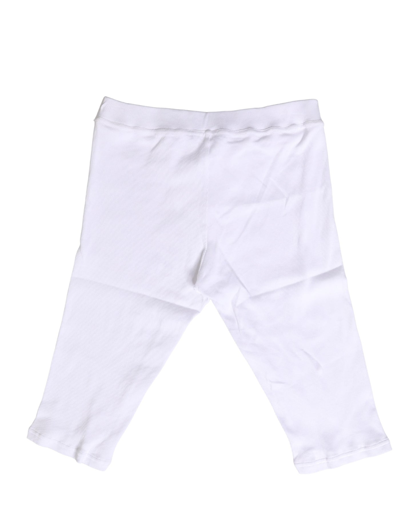 Dolce & Gabbana Caleçon Court Homme en Coton Blanc Sous-vêtement