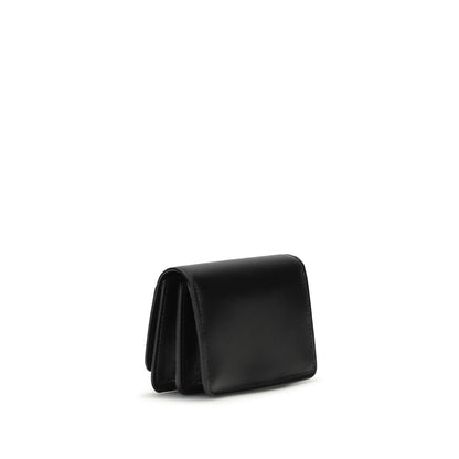Cartera Saint Laurent de Piel de Becerro Negra Bos Taurus