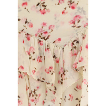 Isabel Marant Étoile Beige Viscose Mini Skirt
