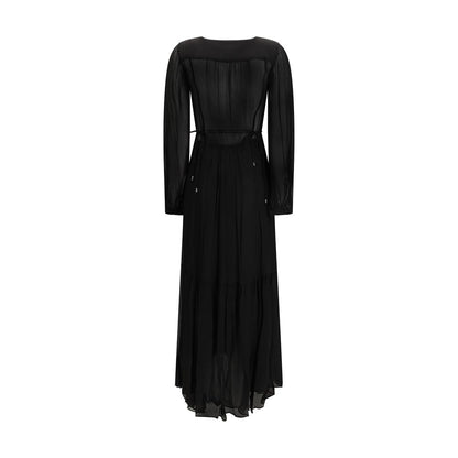 Isabel Marant Étoile Black Viscose Casual Dress