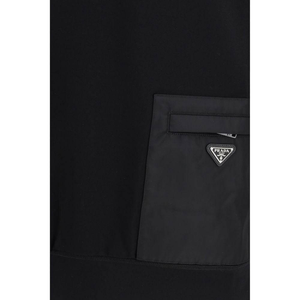 Sudadera Prada de viscosa negra